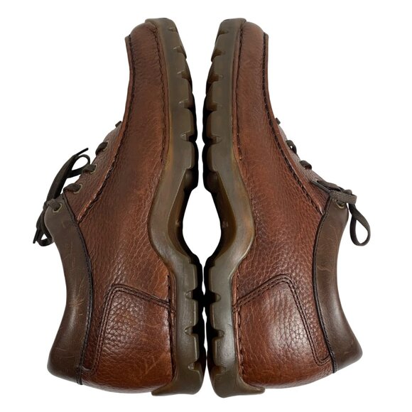 Cole Haan Country Mens Brown Leather Lace-Up Casual Moc Toe Loafer Shoes Size 9M - Picture 10 of 12